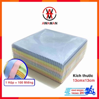 Khăn lau đa năng chuyên dụng Lau mắt kính & mặt kính điện thoại