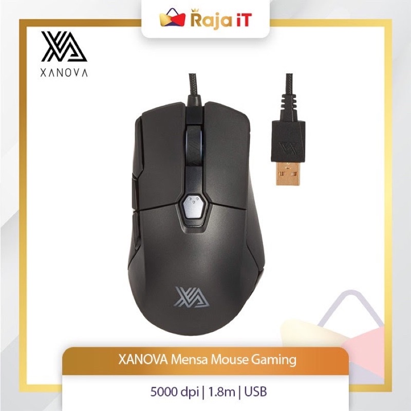 Chuột gaming XANOVA Mensa Gaming Mouse G-XM3BKA6OPRG2G