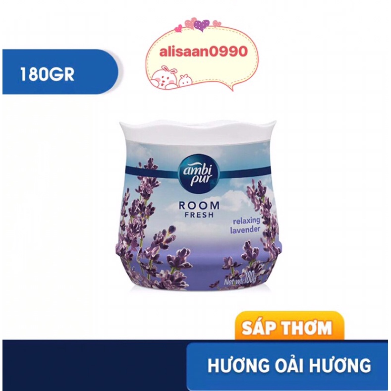 SÁP THƠM PHÒNG AMBI PUR HƯƠNG OẢI HƯƠNG 180G