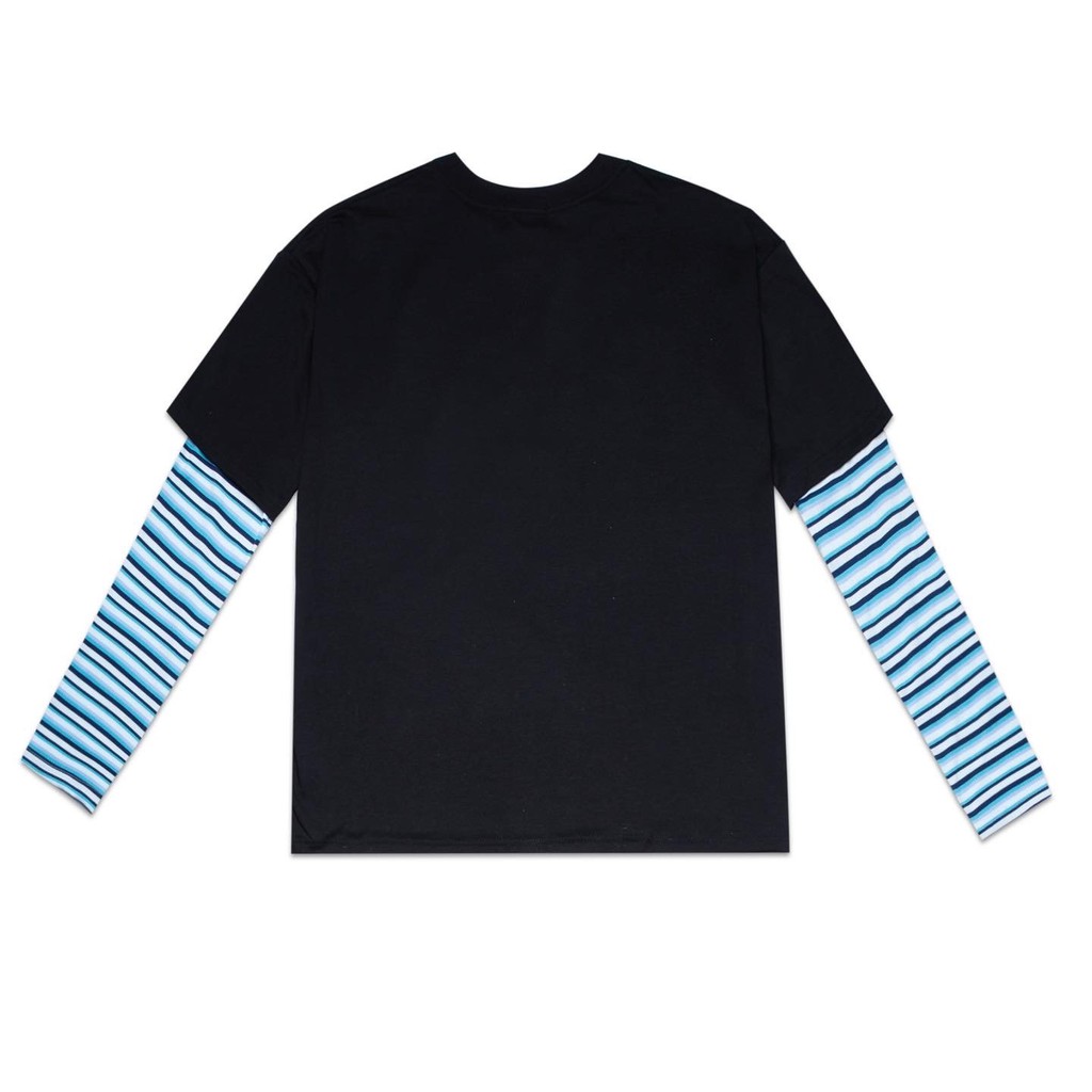Áo ZOMBIE® Blue Stripes Sweater - Black