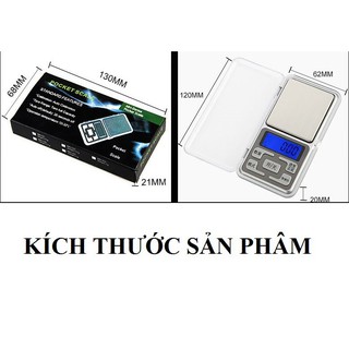 Cân tiểu li điện tử bỏ túi