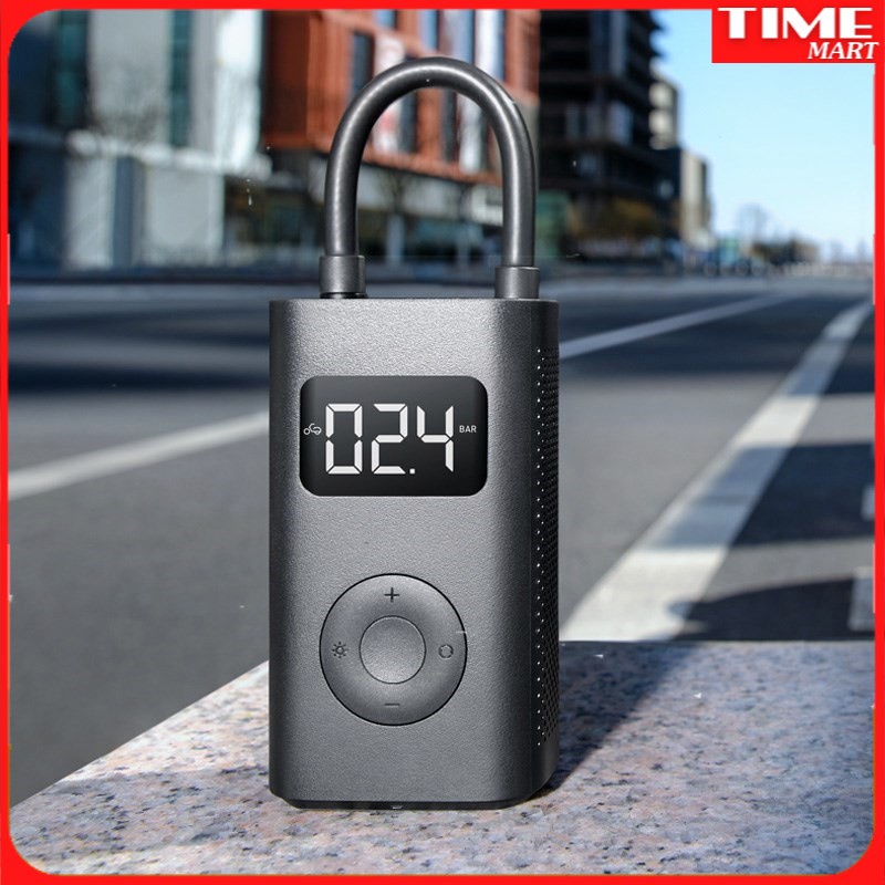 Bơm điện cầm tay đa năng Xiaomi Mijia Bicycle Pump MJCQB01QJ DZN4006GL - Máy bơm lốp xe mini Xiaomi [TIME_MART ]