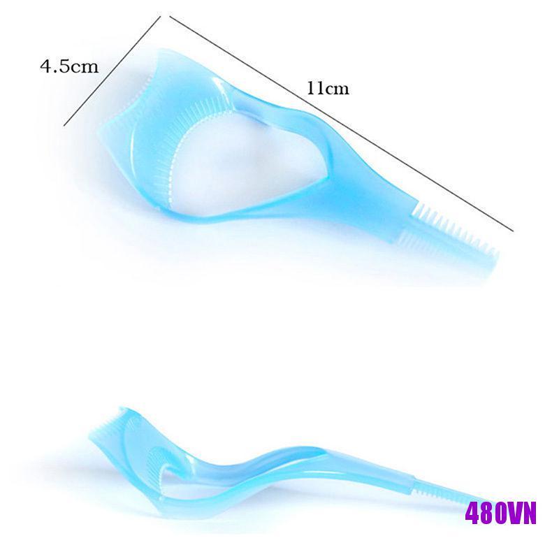 (Hàng Mới Về) Mascara Chải Lông Mi Màu Hồng + Mascara + Dụng Cụ Chải Mi Thiết Kế 3 Trong 1