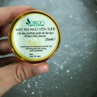 Mặt nạ ngủ yến tươi