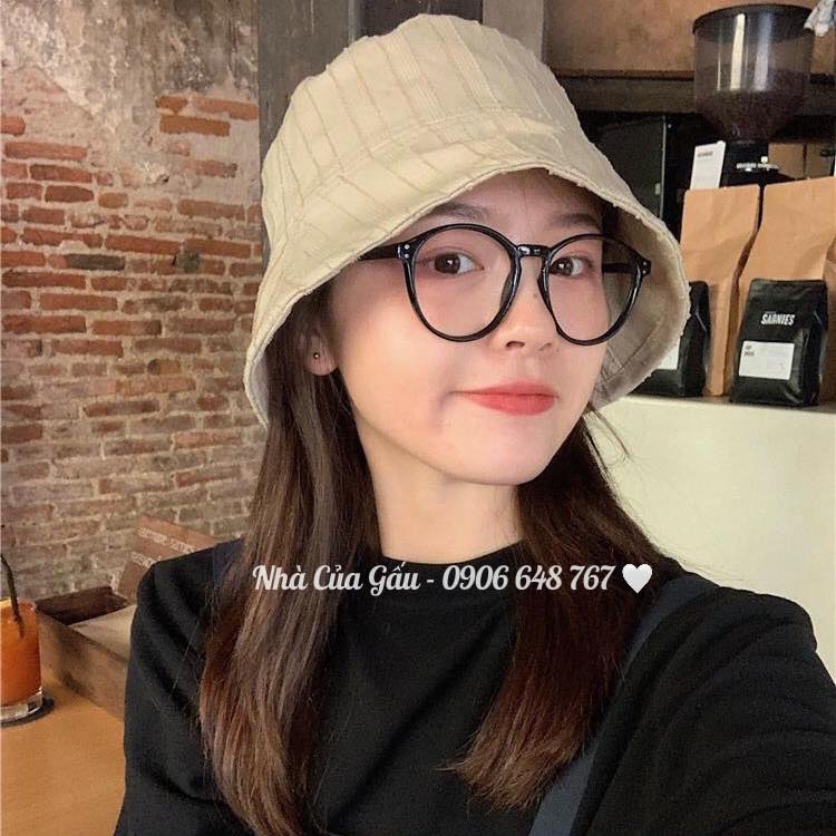Mũ bucket sọc dọc hobo đi chơi, cafe, trà sữa quá ổn áp luôn nè