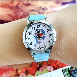 Đồng hồ Doremon - đồng hồ cho bé trai - dây da PU
