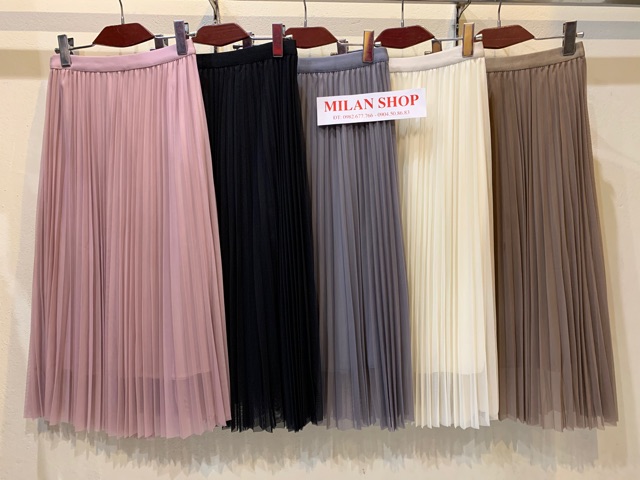 Chân váy công chúa xếp ly siêu chất loại 1