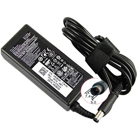 Sạc Laptop Dell 19.5V - 3.34A - 65W chân kim to Φ7.4 *5.0mm Chất lượng cao - Nhập Khẩu