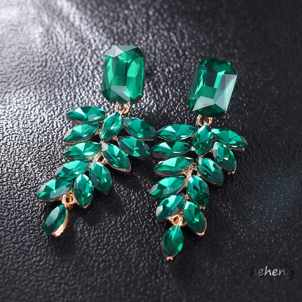 Khuyên Tai Nữ Trang Tạo Hình Chiếc Lá Độc Đáo