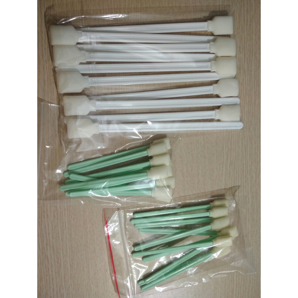 Que lau đầu phun máy in bạt, decal