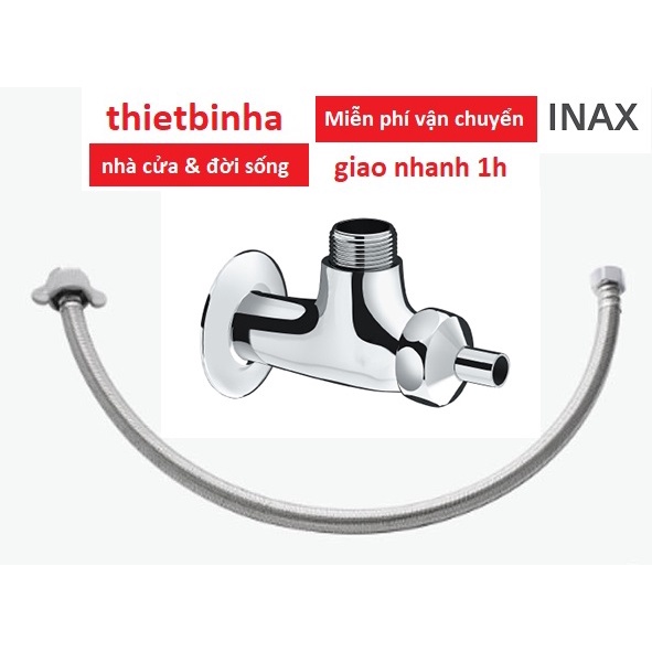 Vòi chén dẻo lò xo lạnh INAX Sfv-18, 2 chế độ, tiết kiệm nước