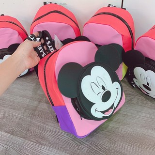 Bán sỉ balo micky hồng cho bé