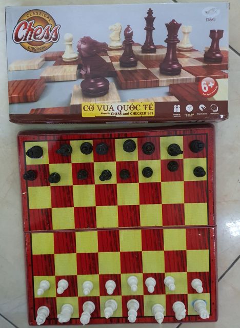 Bộ cờ vua nam châm kT: 38×38cm.