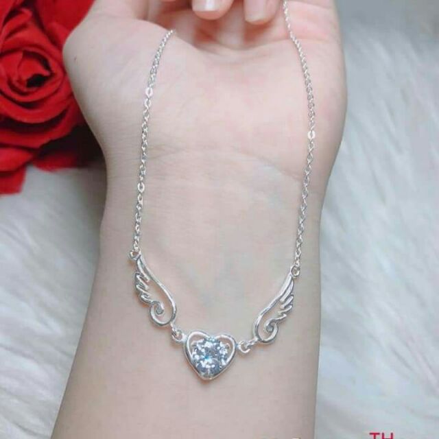 Dây chuyền cánh thiên thần bạc