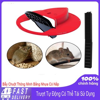 Bẫy chuột thông minh mới MỚI Bẫy chuột sập tự động,Tự động đặt lại, không hóa chất bẫy chuột mới