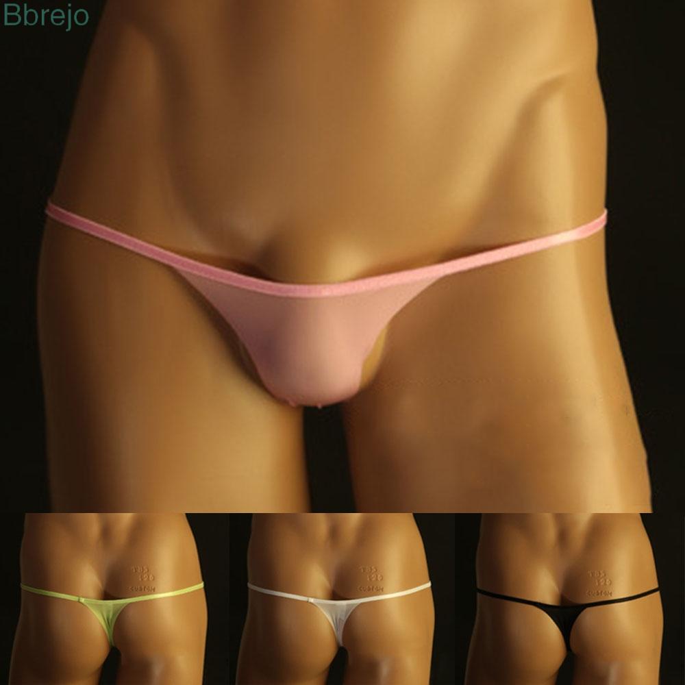 Quần Lót Lọt Khe Lưng Thấp Phối Ren Xuyên Thấu Quyến Rũ Cho Nam