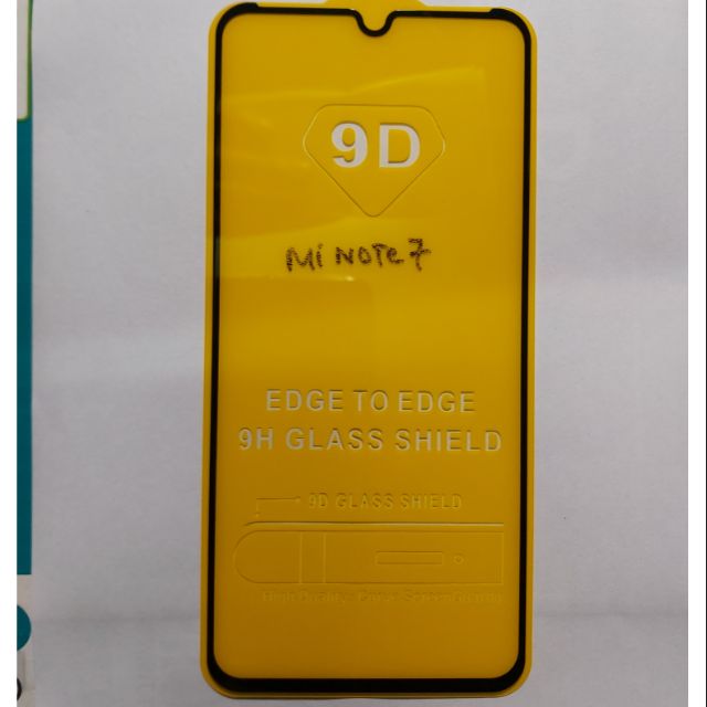 kính cường lực full màn 9D Xiaomi redMi Note 7