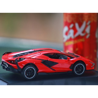 Đồ chơi trẻ em, đồ chơi bé trai yêu thích Xe mô hình hợp kim Lamborghini Lightning SAIN cao cấp tỷ lệ 1:32
