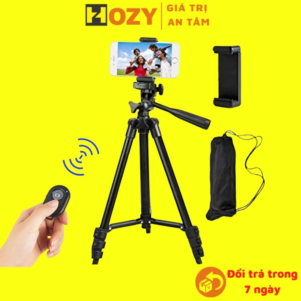 Chân đế gậy chụp ảnh Tripod 3120 chống rung ,quay phim chụp ảnh tự sướng Selfie, giá đỡ máy ảnh xoay 360