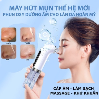 Máy hút mụn 5in 1 🏵️ LỰC HÚT SIÊU MẠNH- LÀM SẠCH SÂU HƠN 🏵️ Phù hợp cho mọi loại da- Dễ sử dụng