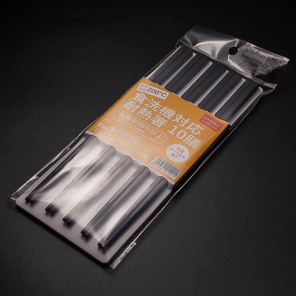 [Chống Cong Vênh] Đũa Shikisai Nhật Bản Chống Mốc Tuyệt Đối An Toàn Sức Khỏe - Hàng Chính Hãng