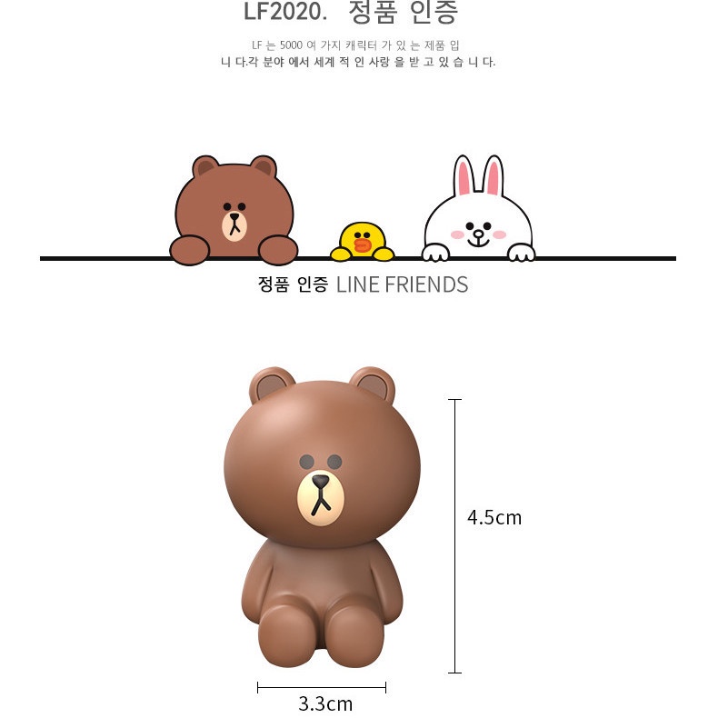 Phụ kiện khuếch tán nước hoa trên xe hơi hình gấu nâu hoạt hình sáng tạo