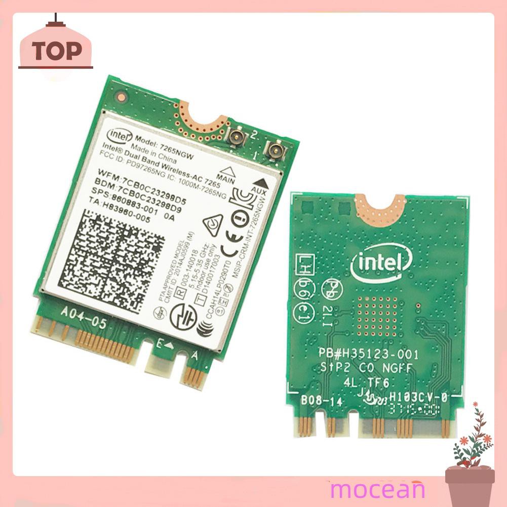 Mocean Thiết Bị Thu Phát Bluetooth 300m M.2 Ngff 7265ngw 2.4g / 5g | BigBuy360 - bigbuy360.vn