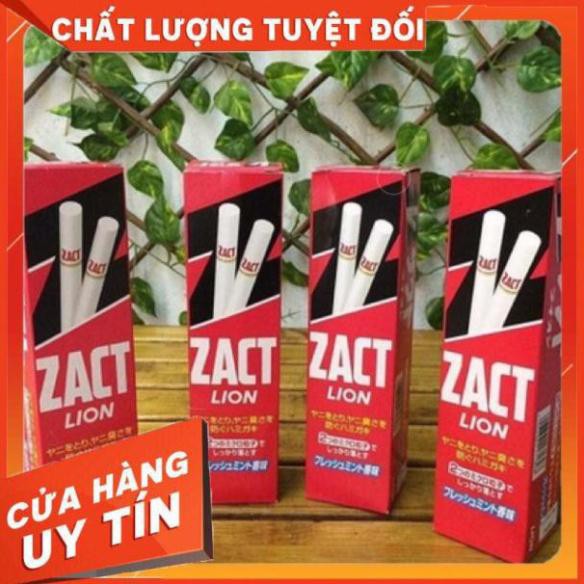 [Hàng chính hãng] Hàng auth Kem đánh răng trị hôi & vàng răng cho người hút thuốc Zact Lion