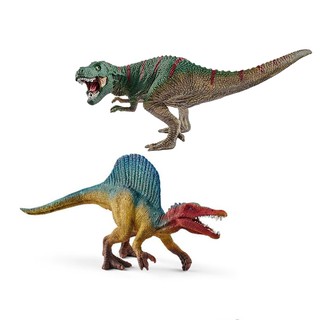 Mô hình SCHLEICH Khủng long Spinosaurus và T-rex 41455