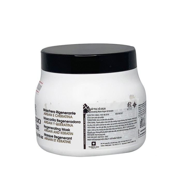 Dầu hấp dưỡng ẩm và tạo sự mềm mượt cho tóc RRline Argan Star Mask
