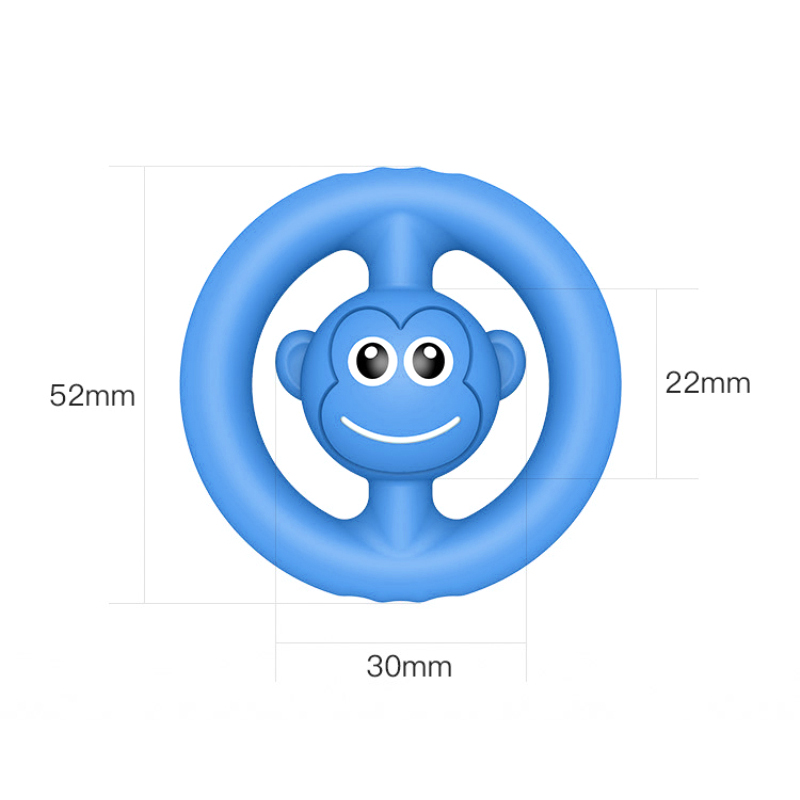 ★ Screaming Monkey Decompression Grip Silicone Acoustic Grip Play Exercise Finger Strength Children's Toys ELE