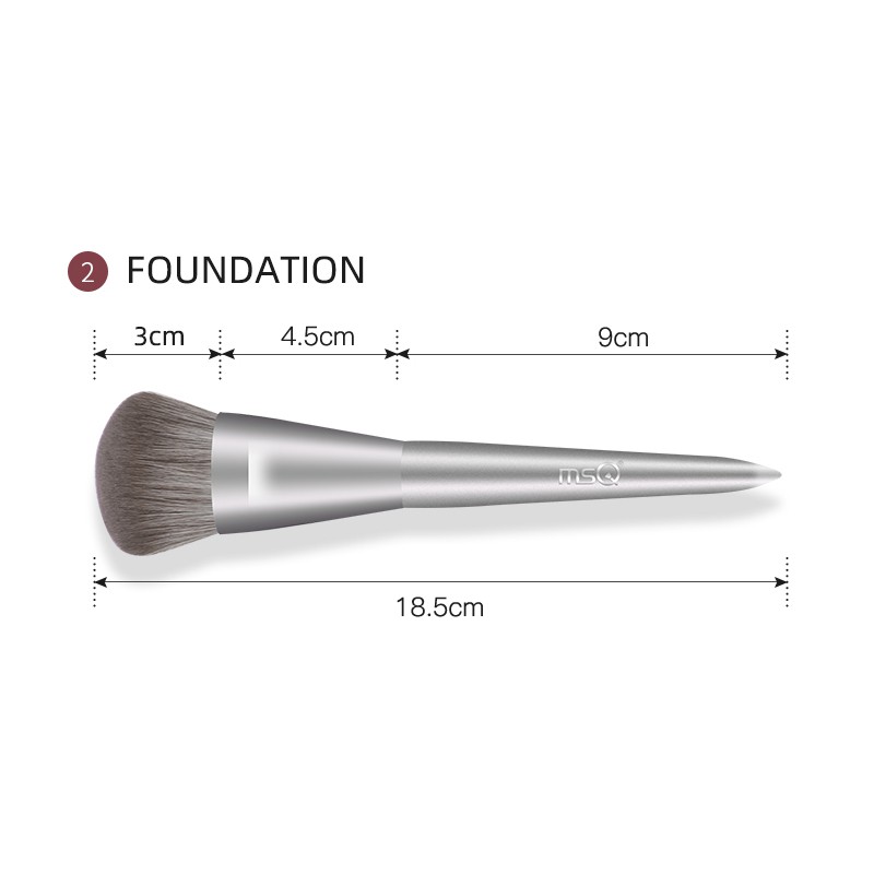 Cọ Tán Kem Nền MSQ - Foundation Brush