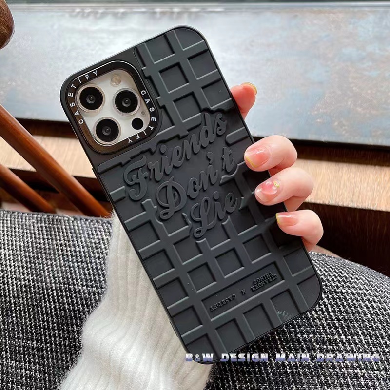 Ốp Điện Thoại Silicon Họa Tiết Bánh Waffle 3D Đơn Giản Chống Sốc Cho iPhone 13 12 11 Pro MAX XR X XS MAX 6 6s 7 8 Plus