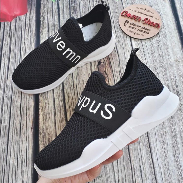 Giày slipon thể thao TQXK đế dẻo siêu êm mềm nhẹ - G019