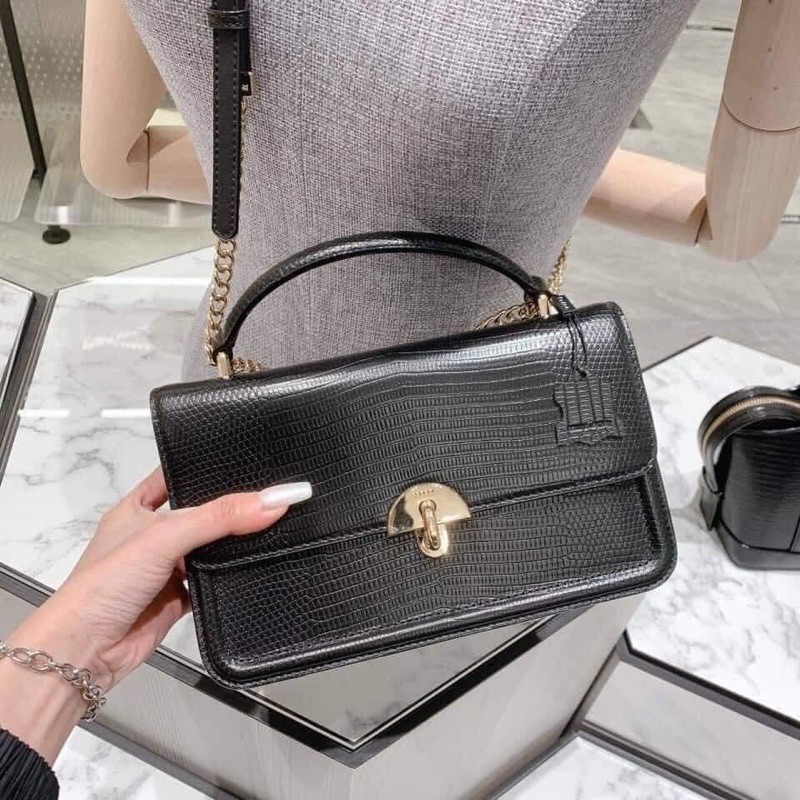 Túi pedro đeo chéo da kì nhông