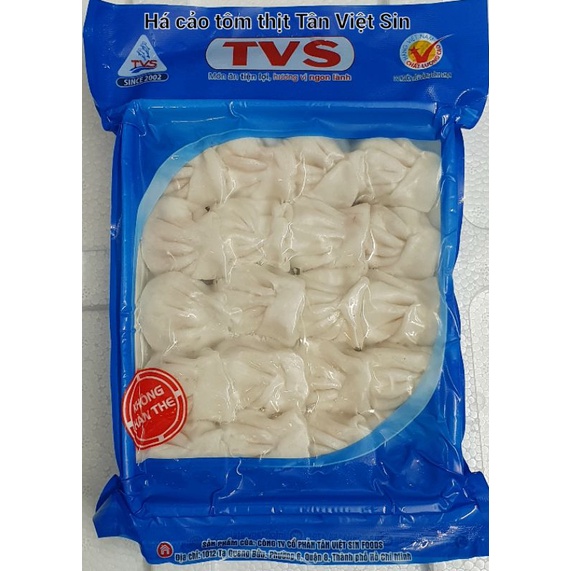 Há cảo tôm thịt Tân Việt Sin 500gr