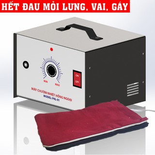 Máy chườm nhiệt hồng ngoại chữa đau lưng, mỏi vai gáy