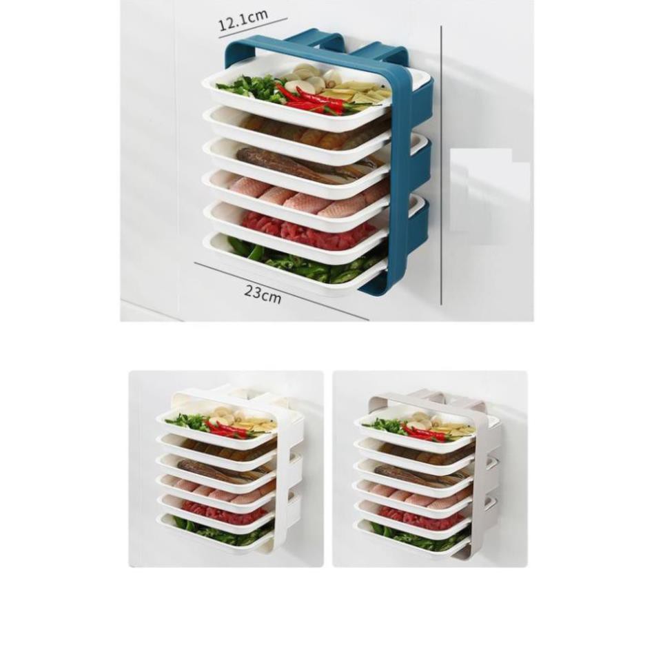 Kệ Nhựa Đựng Thức Ăn Nhiều Tầng Khay Đĩa Nhựa Trong Nhà Bếp | BigBuy360 - bigbuy360.vn