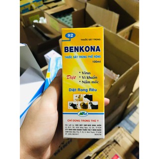 Benkona 100ml - Khử trùng môi trường chăn nuôi