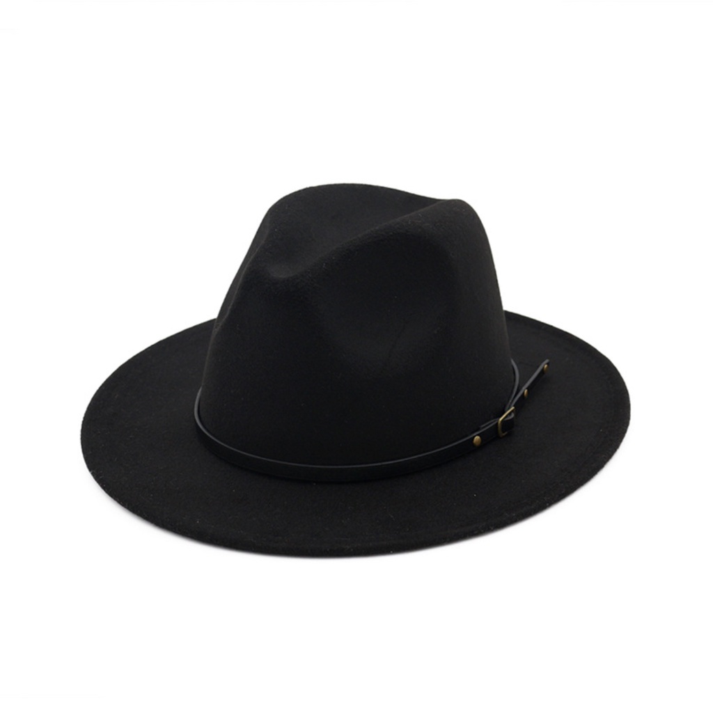 Mũ Phớt Fedora Nam Nữ Rộng Vành Mugout FN10 - Nón Phớt Vintage Chất Nỉ | Mũ Chất HCM