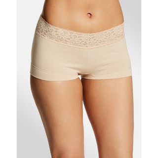 Combo 5 quần lót nữ đùi big size cotton lưng ren Maidenform 40859