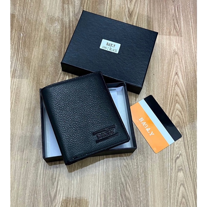 Ví da nam cao cấp, ví nam da thật fullbox