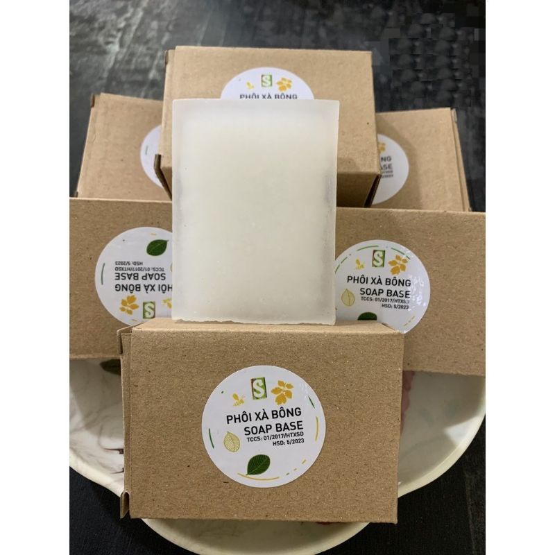 100G Phôi Xà BôngThiên Nhiên Hữu Cơ Sinh Dược Từ Dầu Dừa và Dầu Cọ Đạt Chuẩn USDA | BigBuy360 - bigbuy360.vn