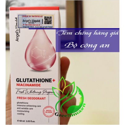 [Hàn Quốc] Lăn nách Glutathione Niacinamide dưỡng trắng da vùng nách 60ml