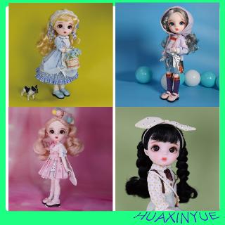 1/6 girl princess BJD Doll  toys Lucky Dream Fairy gift Barbie 28 Joints Full Set Including clothes