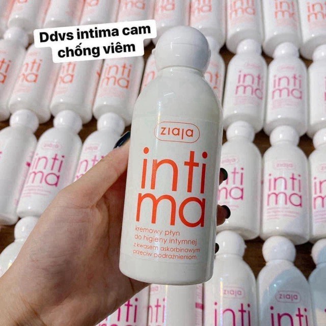 Dung dịch vệ sinh phụ nữ Intima Ziaja 200ml màu cam