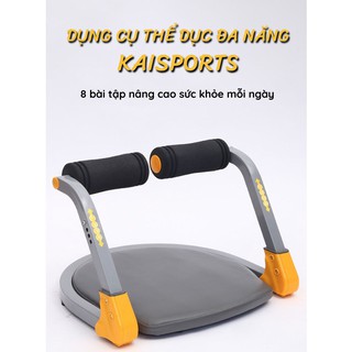 Sale - THIẾT BỊ TẬP THỂ THAO, DỤNG CỤ THỂ DỤC ĐA NĂNG KAISPORTS 8 bài tập