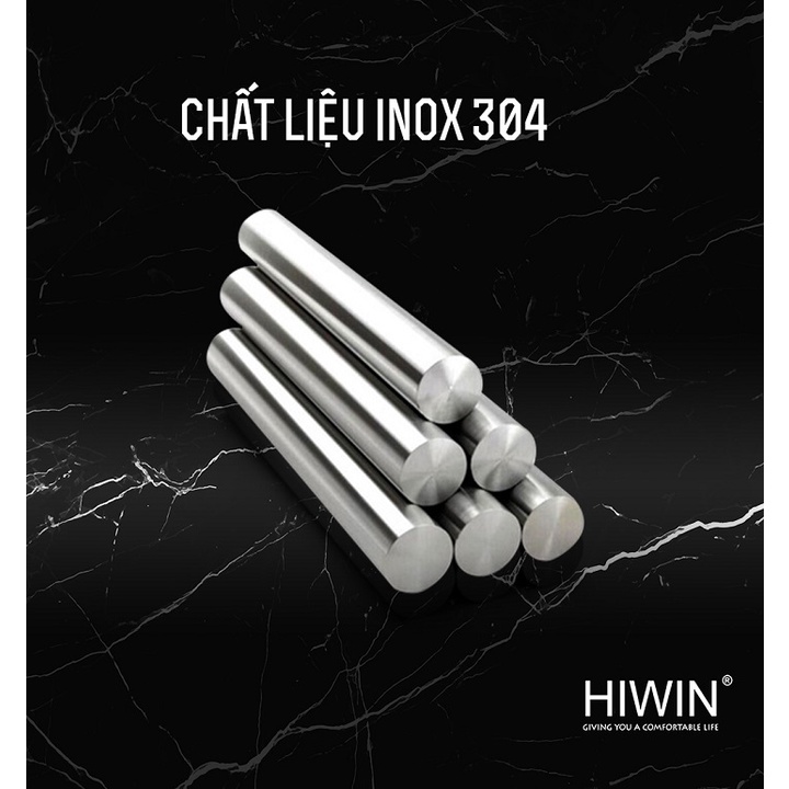 Móc treo khăn, quần áo inox 304 mặt mờ HIWIN Y-237