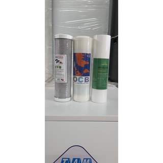 FREESHIP Bộ lõi lọc thô 1,2,3 máy lọc nước RO gia đình - Dùng cho tất cả các máy lọc nước - duonglocnuoc