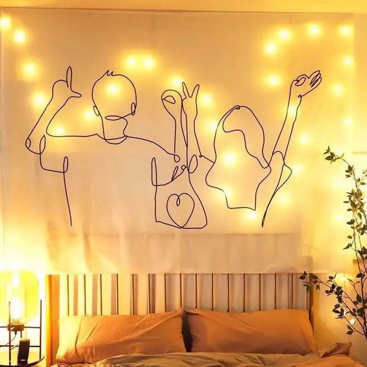 The most popular bedroom tapestry decorative cloth wall murals